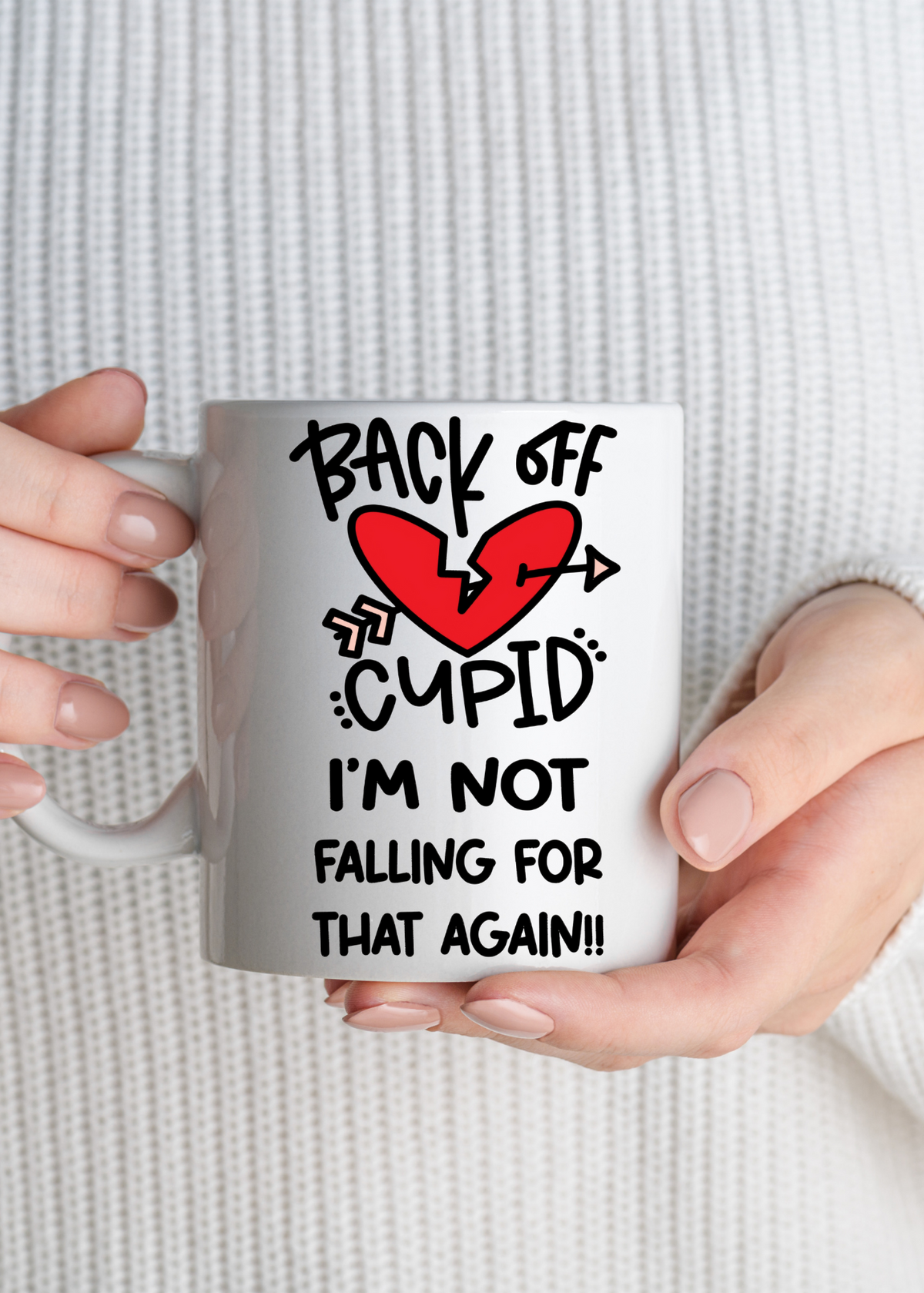 Back Off Cupid Mug