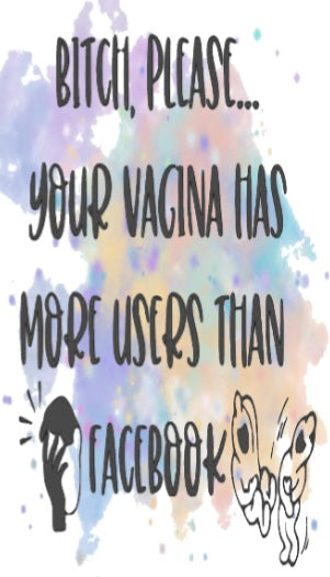 Tumbler 20 oz Vagina