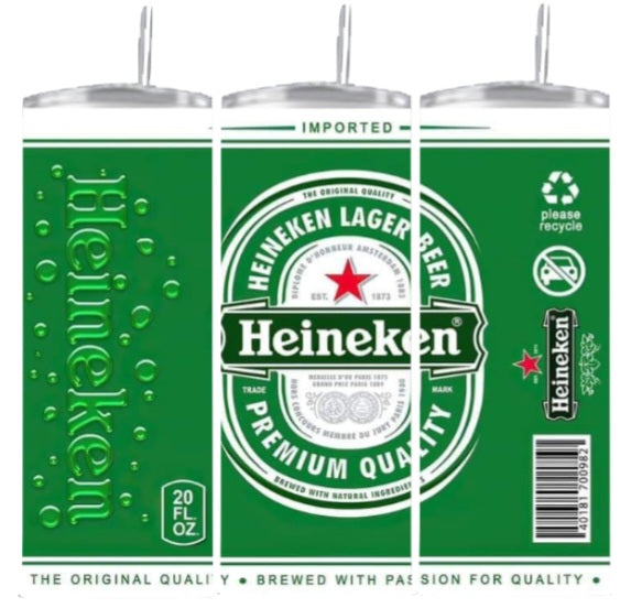Tumbler 20 oz Heineken