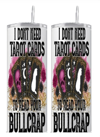 Tumbler 20 oz Tarot Card
