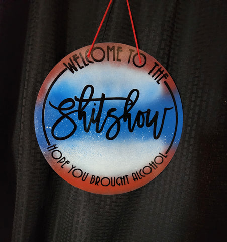 Metal sign - Shitshow