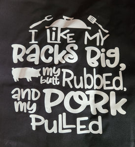 Apron Black - Pork Pulled