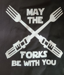 Apron Black - Forks
