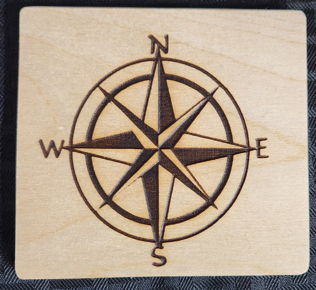 Laser Engraved Star