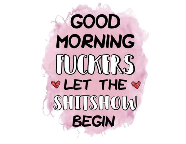 Tumbler 20 oz Good Morning