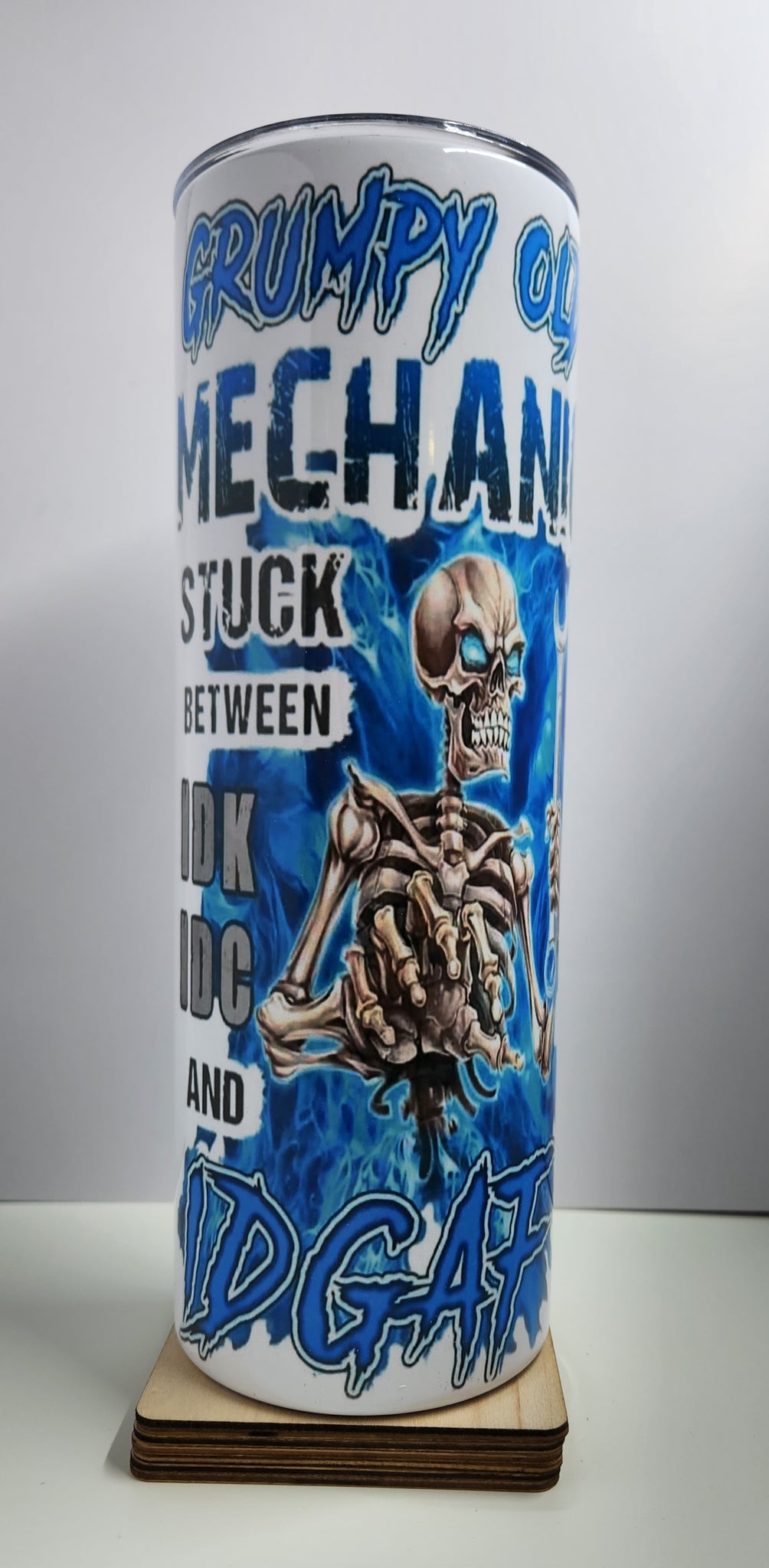 Tumbler 20 oz Grumpy Mechanic