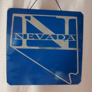Sign - Nevada (Blue)