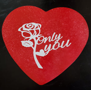 Heart Sign - Only You (Red)