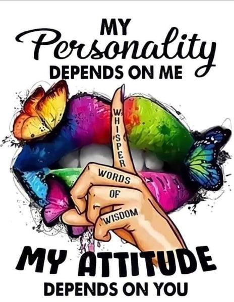 Tumbler 20 oz Attitude & Personality